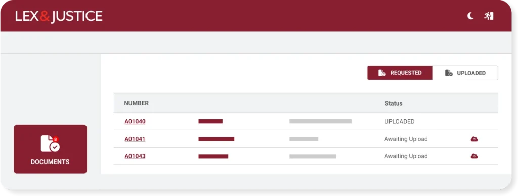 ajs legal software client portal 4